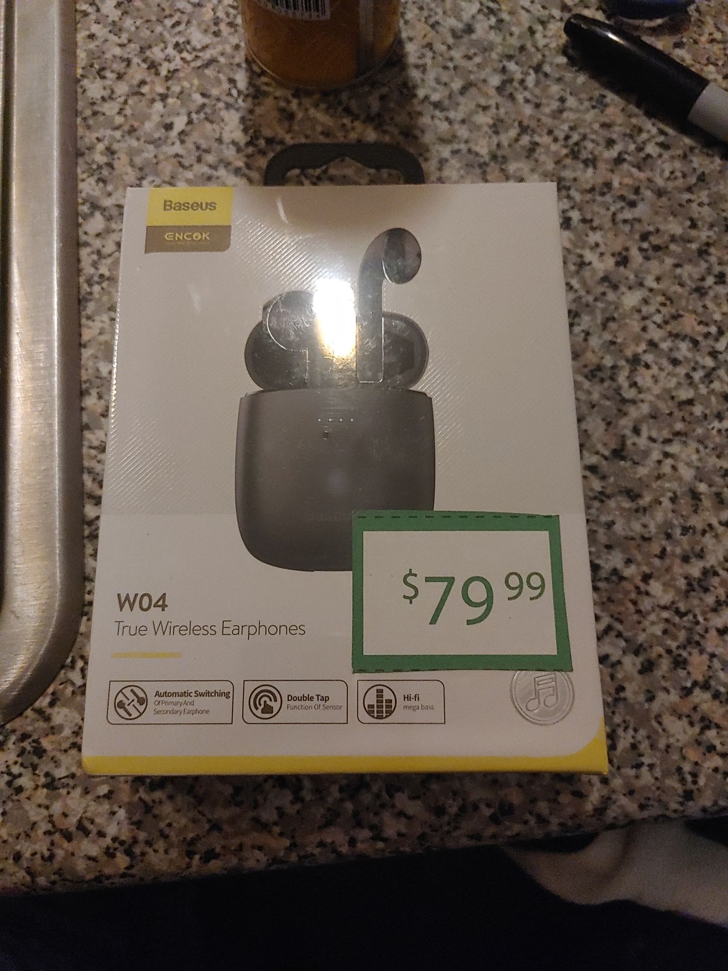 True wireless headphones
