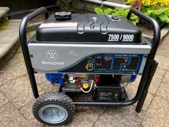 Westinghouse Portable Generator Model WH7500E (local pickup only)