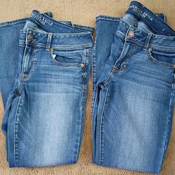 Women's American Eagle Jeans 12R Lot