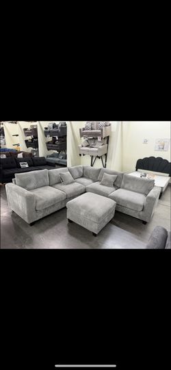 Gray Sectional New
