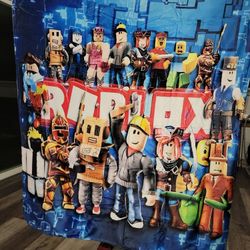 Roblox Blanket Throw Size 54"x64" Brand New