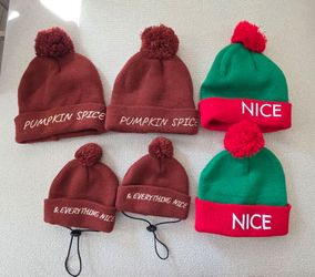 Holiday beanies