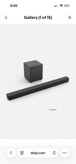 VIZIO V-Series 2.1 Channel Home Theater Sound Bar
