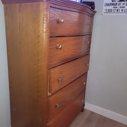 Large Solid Wood Dresser