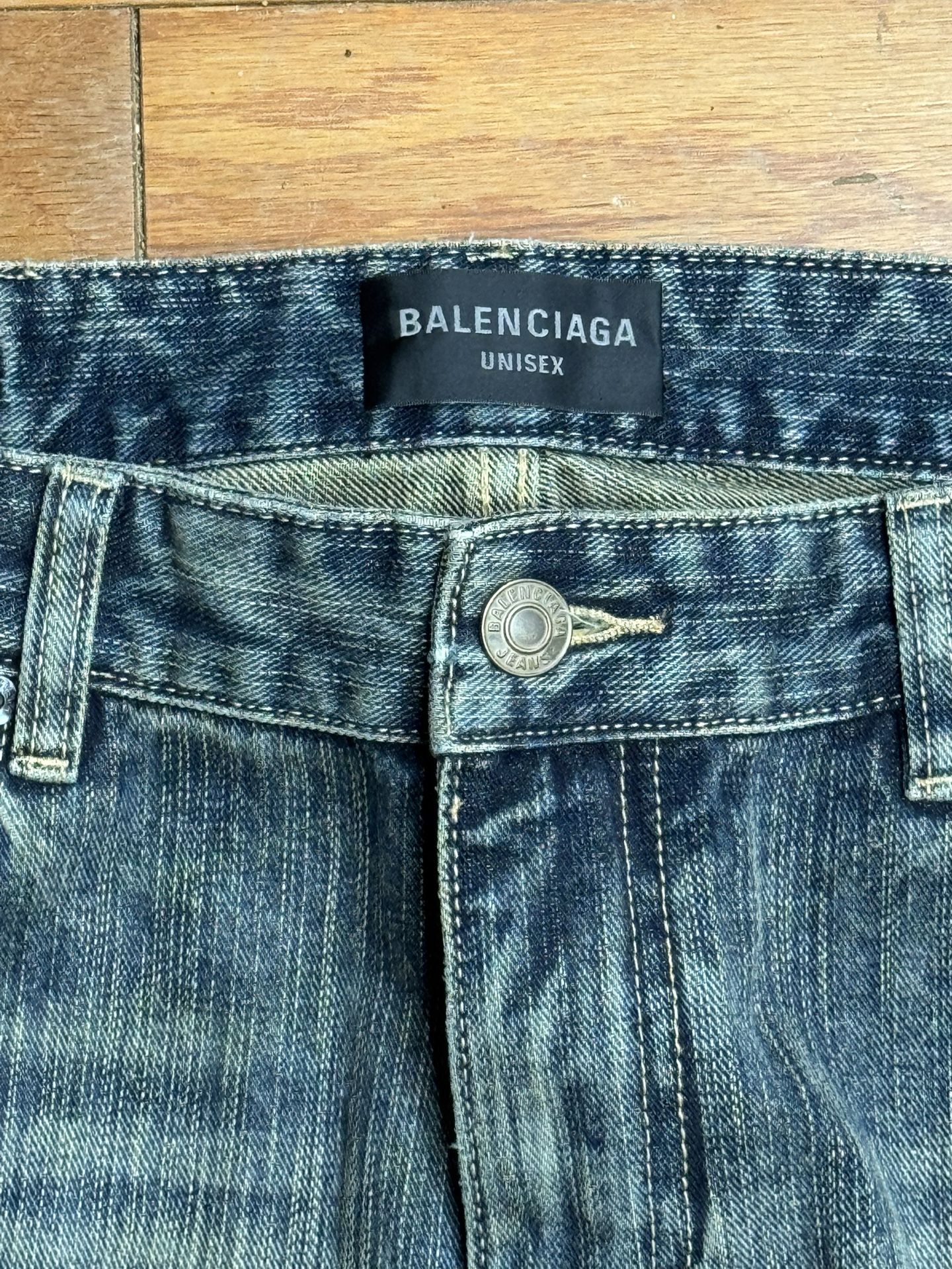 Authentic Balenciaga Boot Cut Denim