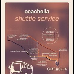 Coachella 3 Day Shuttle Pass weekend one