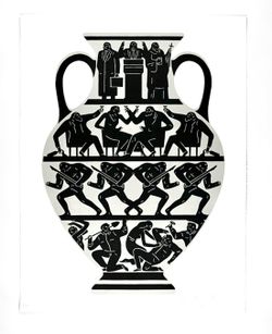 Cleon Peterson Trump 2017 Archival Framed Print