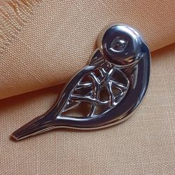 Vintage Neimen Marcus ST DOVE BROOCH Clip