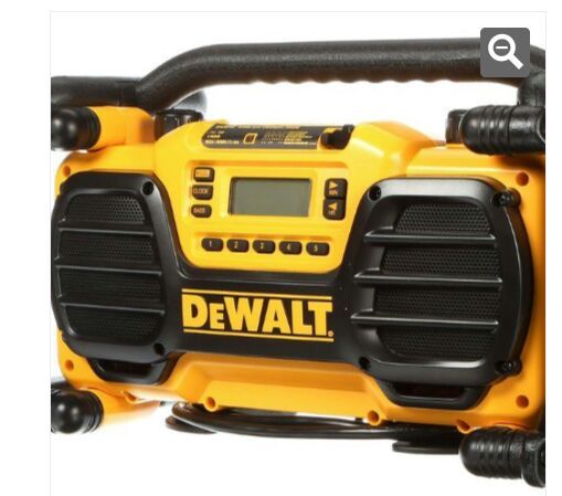 like new dewalt radio model dc101