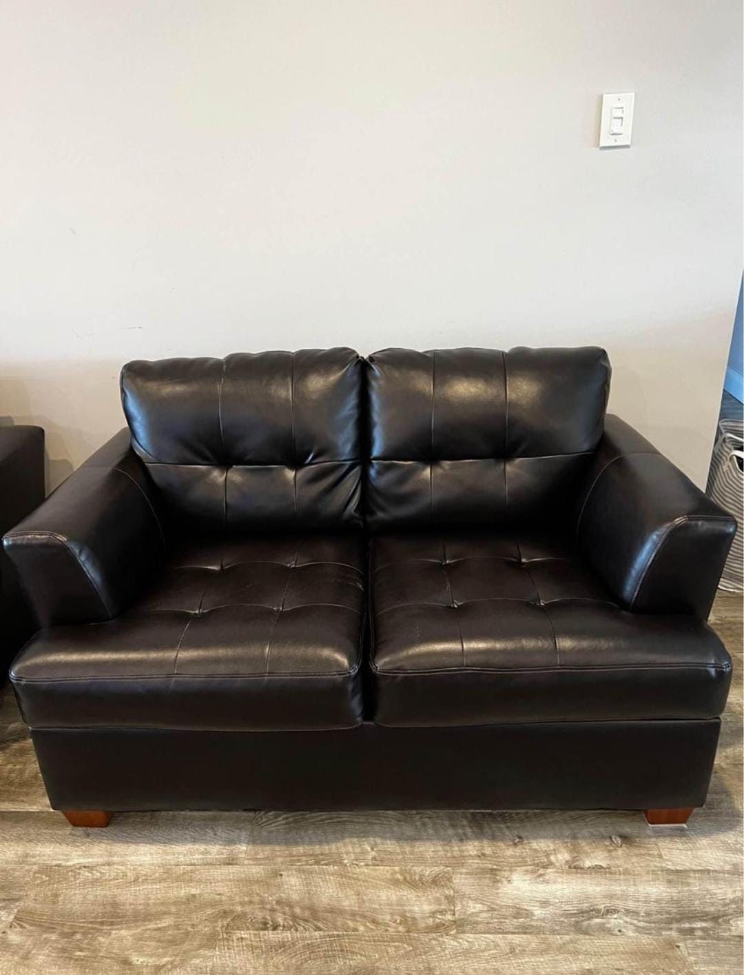 Love Seat Leather Couch