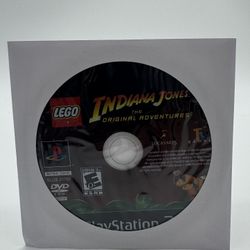 LEGO Indiana Jones The Original Adventures (Playstation 2, PS2) Disc Only Tested