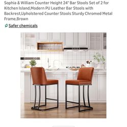 Set Of 2 Bar Stools