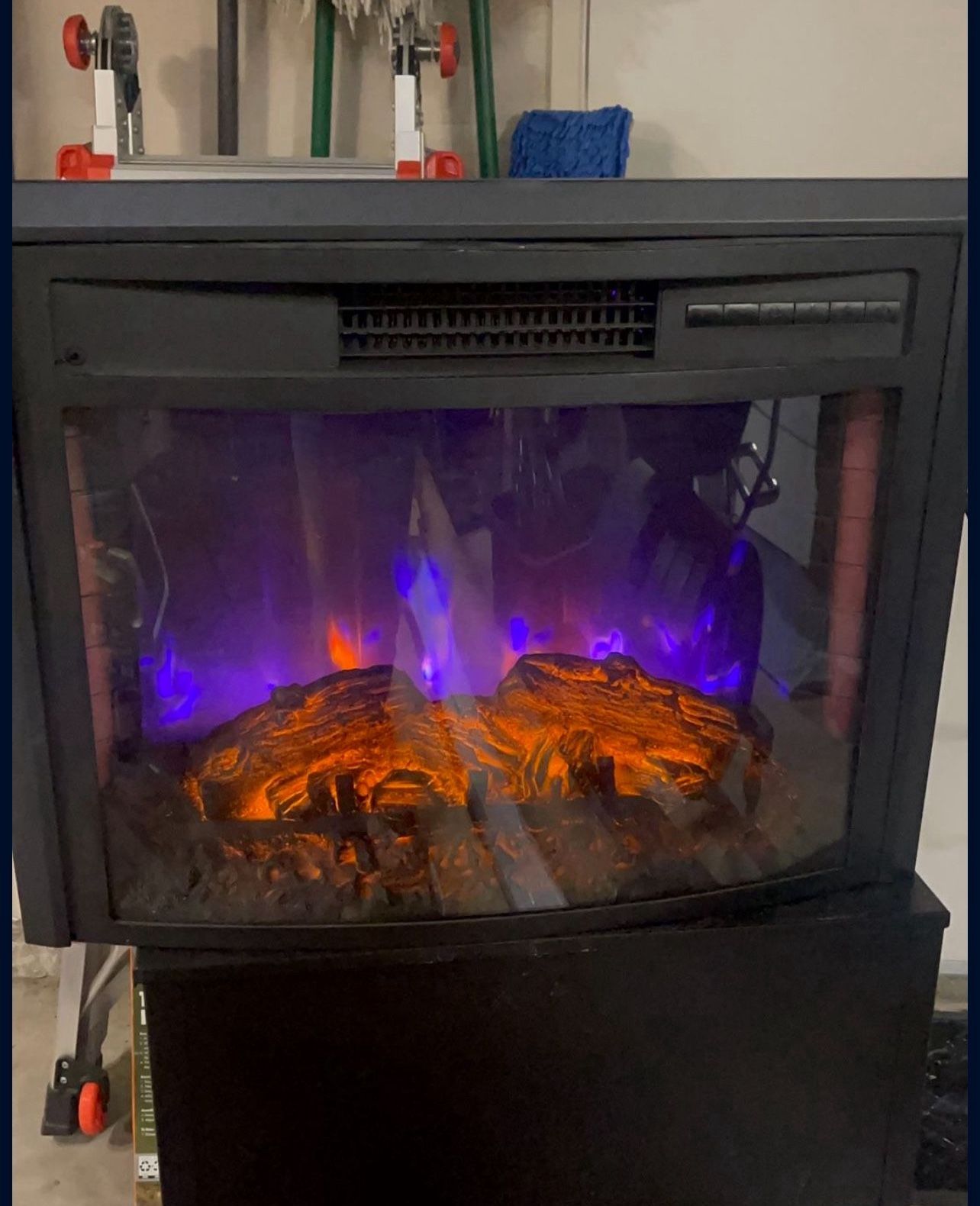 Greystone 26" Electric Curved Fireplace
