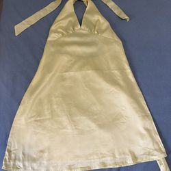 Short Satin Dress