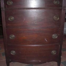 Beautiful Solid Cherry Wood Antique Bedroom Set