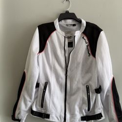 Harley Davidson Mesh Riding Jacket, Floral Graphic 