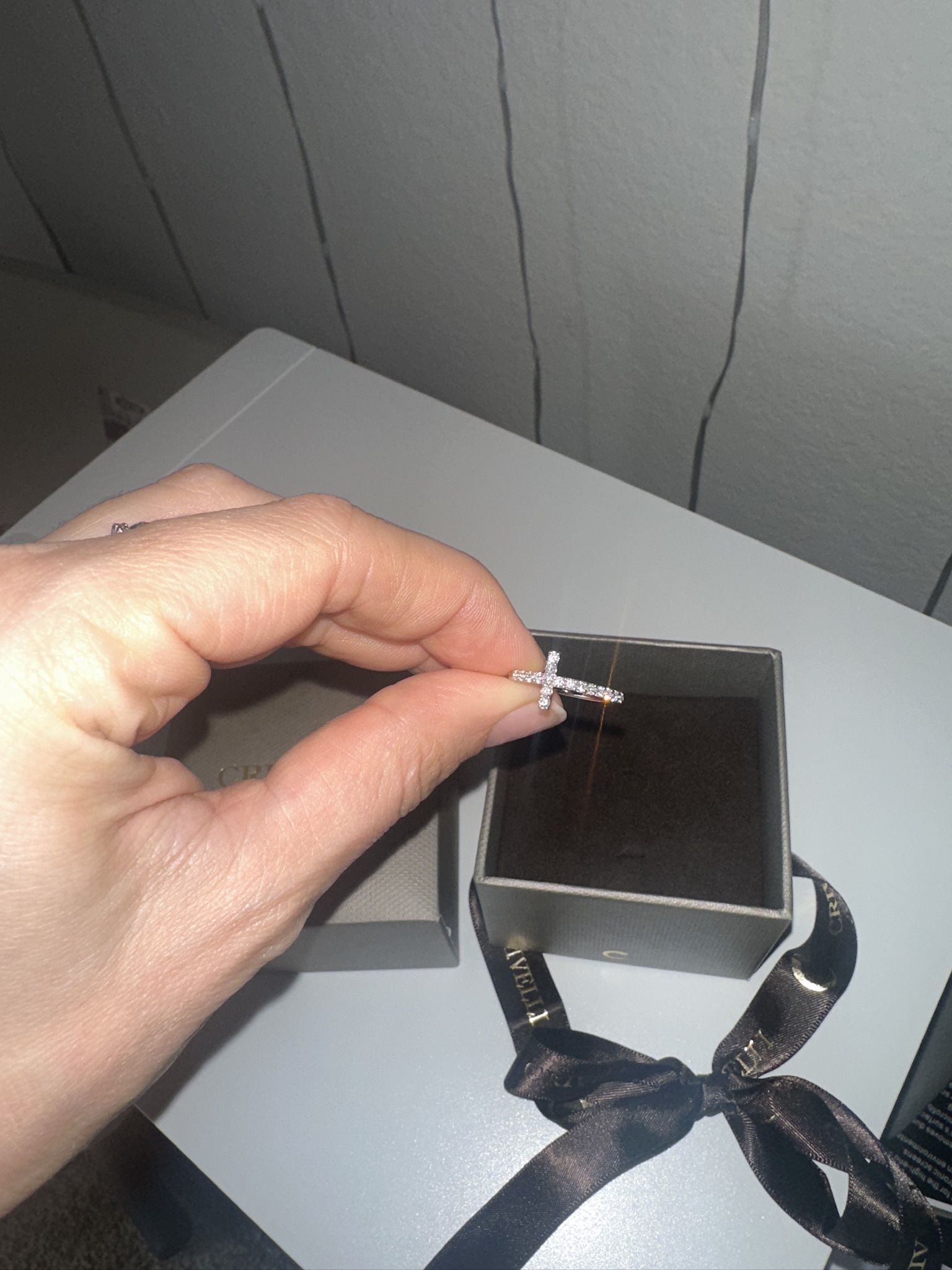 Ring With Diamonds 