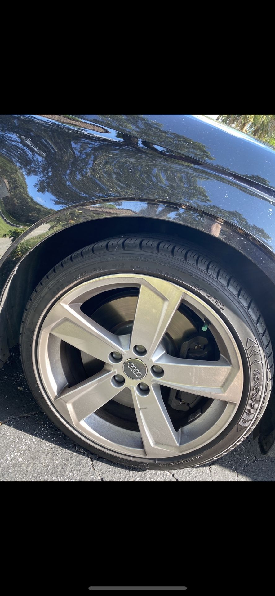 Set Of 4 Audi S3 18x8 OEM Wheels and Tires (4 of Them)