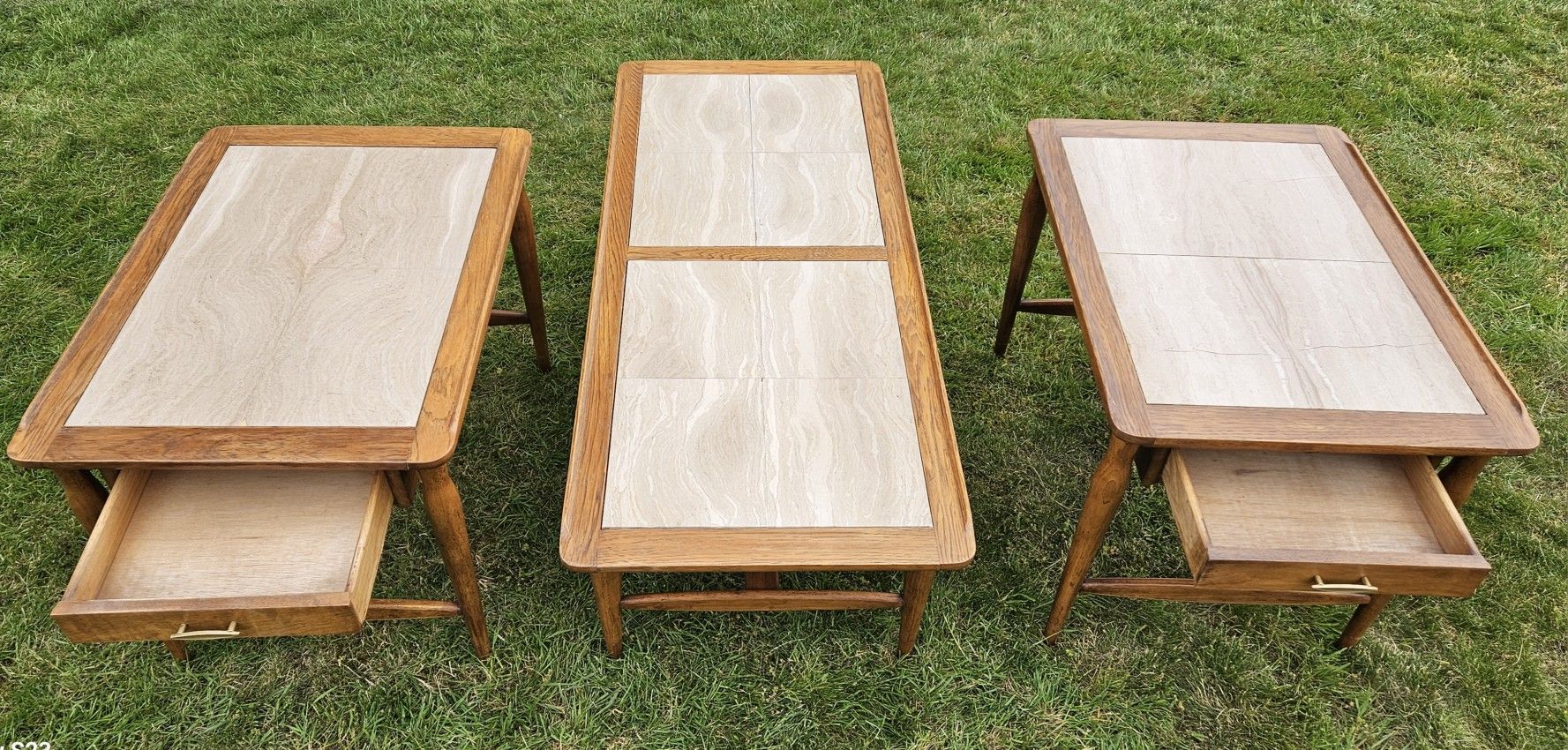 Mid Century Table Set