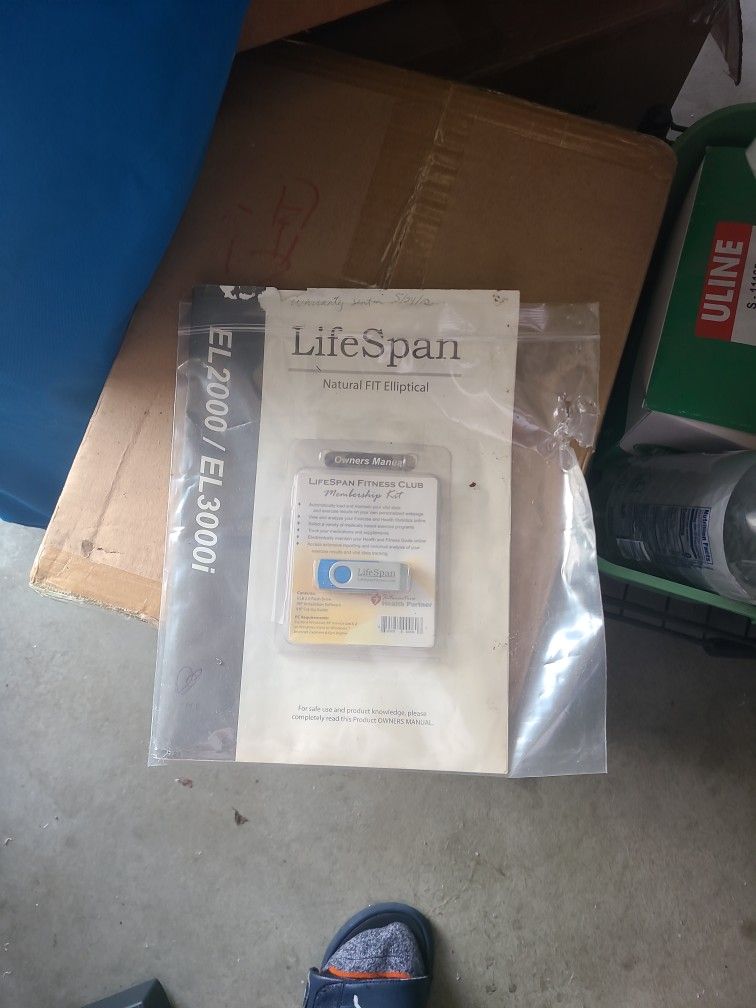 Lifespan El 3000i Elliptical Trainer for Sale in Corona CA OfferUp