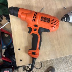Black * Decker Drill 