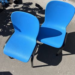 Lifetime Kids Chairs (Set of 2) – Blue – Like New