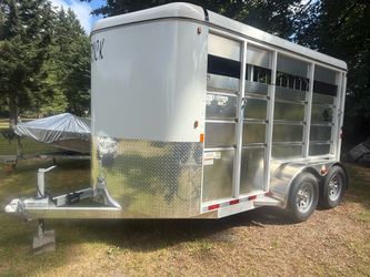2025 2 horse 13’ Maverick trailer