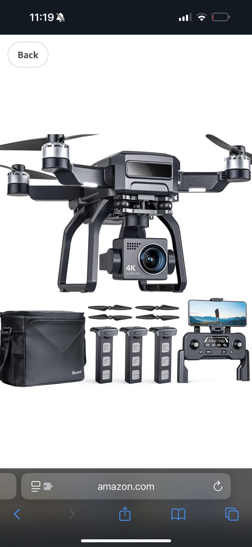 Bwine f7 drone