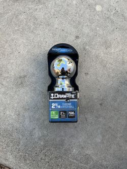 Draw Tie 2 5/6in Chrome Hitch Ball