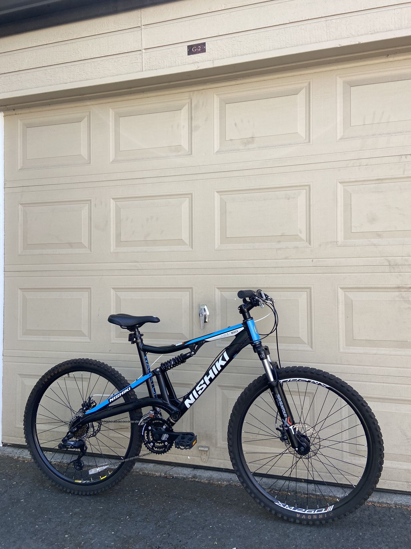 Nishiki Wasatch Men's Full Suspension Mountain Bike – 21-Speed, 26