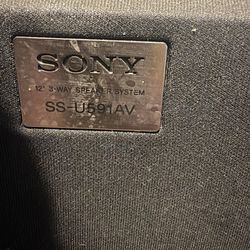 Sony Speakers