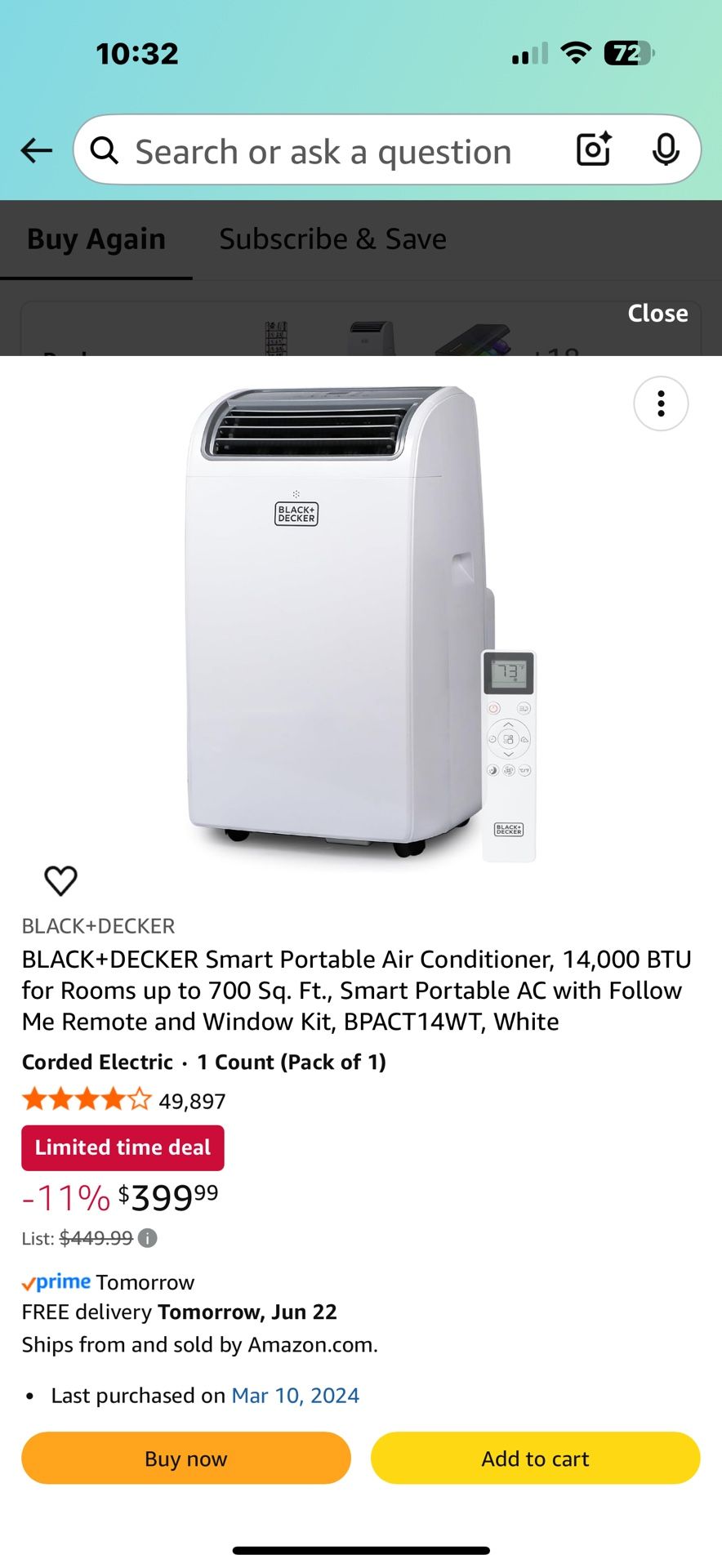 Portable AC