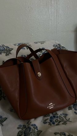 Coach Brown Leather Tote Bag
