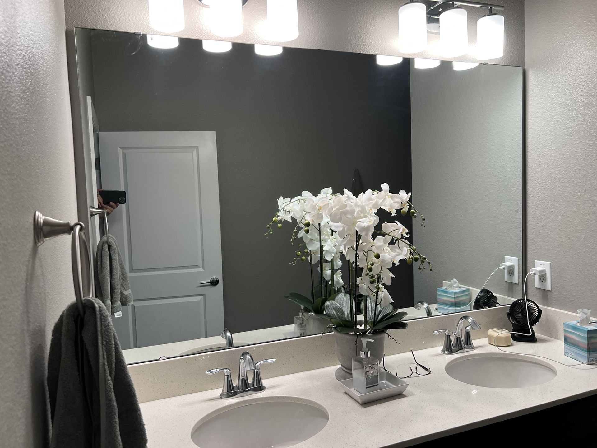 Large Bathroom Mirror 71” x 42”