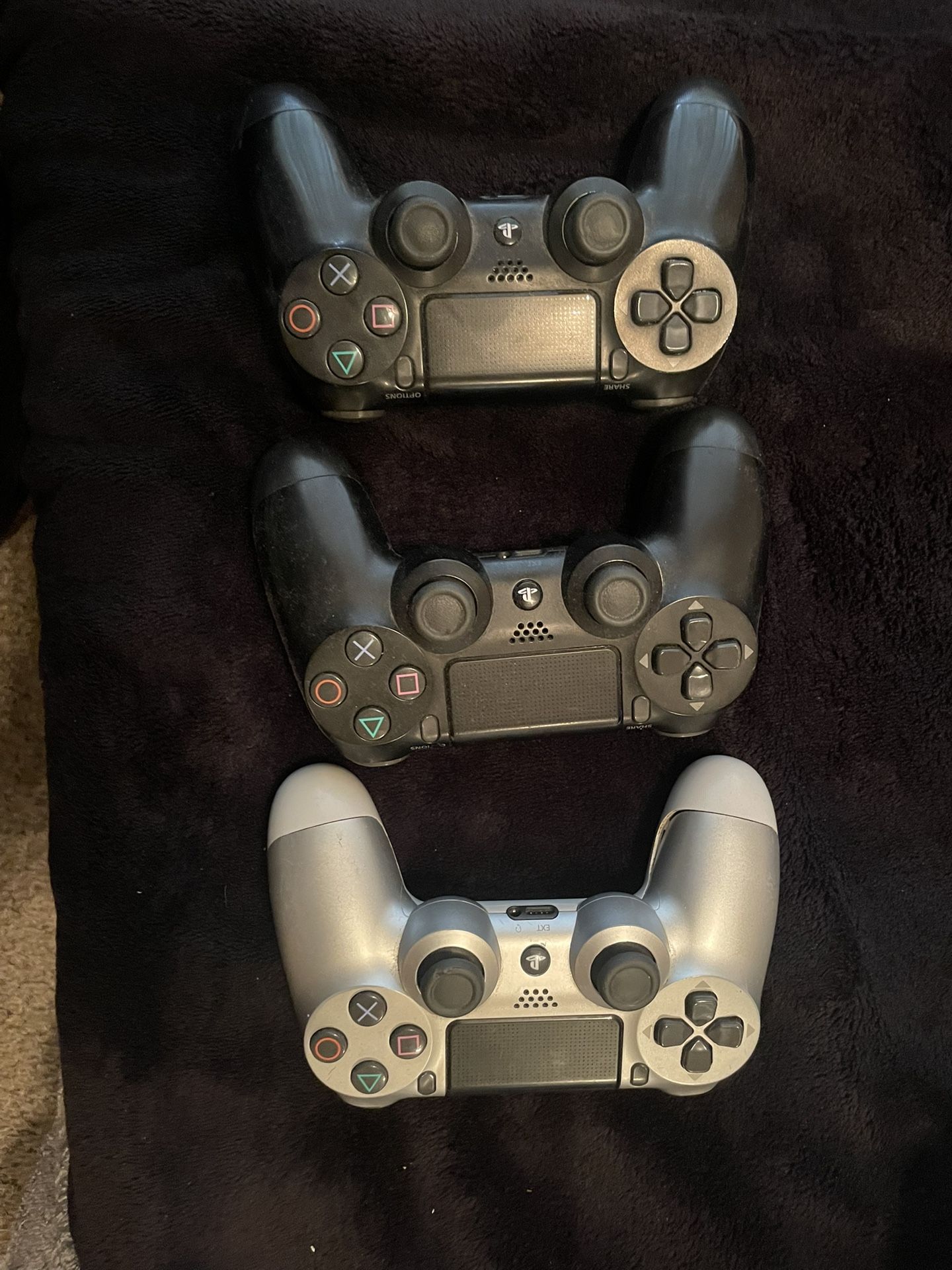PlayStation 4 Controllers  $15 Each / $35 For All 3 