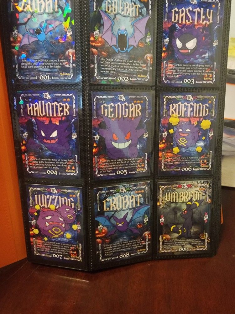 Pokemon GENGAR HALLOWEEN SET 