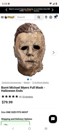 2022 Halloween Ends Michael Myers Mask