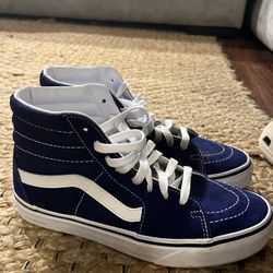 Dark Blue Vans 