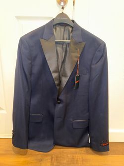Men’s Blue Lapel Suit - 2 sizes