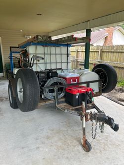 Pressure Washing  Trailer