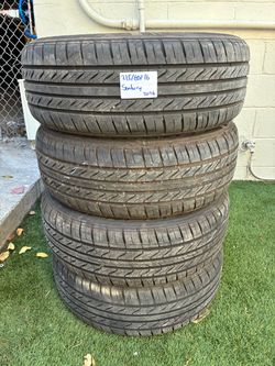4 USED TIRES 215/60/16 SENTURY TOURING $250 CASH PRICE MOUNTED & BALANCE