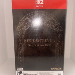 Resident Evil Generation Pack  SWITCH 2 Game Key Card