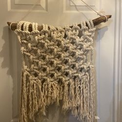 Macrame Wall Having