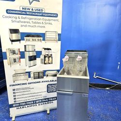 New🔥 3 Tube Fryer Natural Gas Or Propane Available - NEW COMMERCIAL RESTAURANT EQUIPMENT 