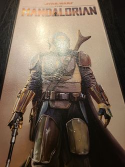 Star Wars Mandalorian Wall Art