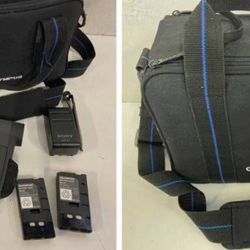 olympus  V8 . movie 8 vx-82 vf ba86  camcorder with charger v8 tape battery bokk