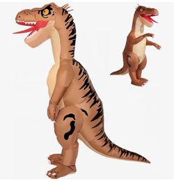 Inflatable dinosaur