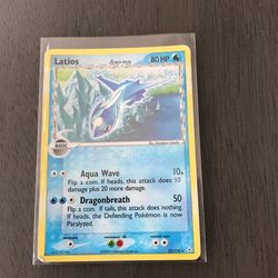 Pokemon Latios Delta Species Damaged