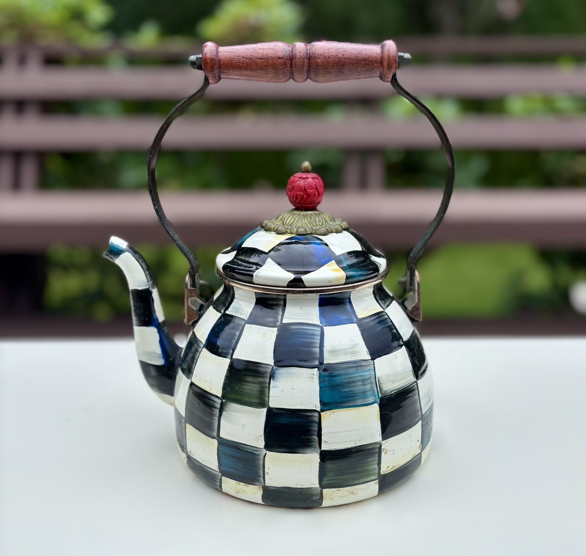 MacKenzie-Childs Tea Kettle