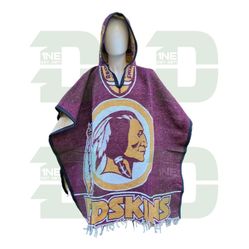 Washington Redskins Hooded Poncho